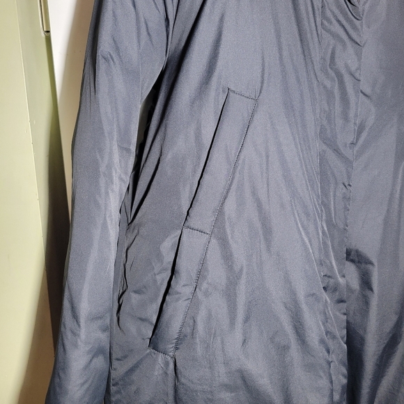 Kit and Ace puffer quilted winter hooded jacket parka black small - Picture 8 of 12